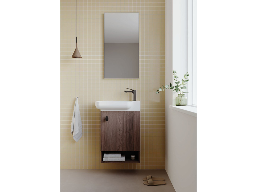 "Begonya 45" Decorative Wooden Mirror...