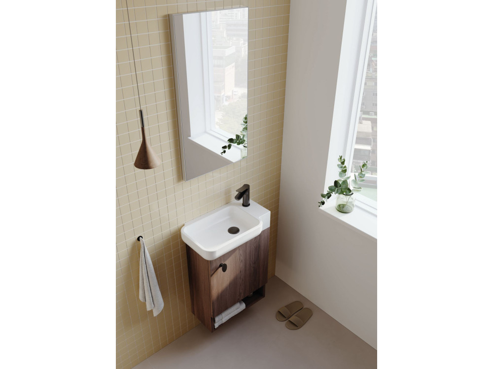 "Begonya 45" Decorative Wooden Mirror...