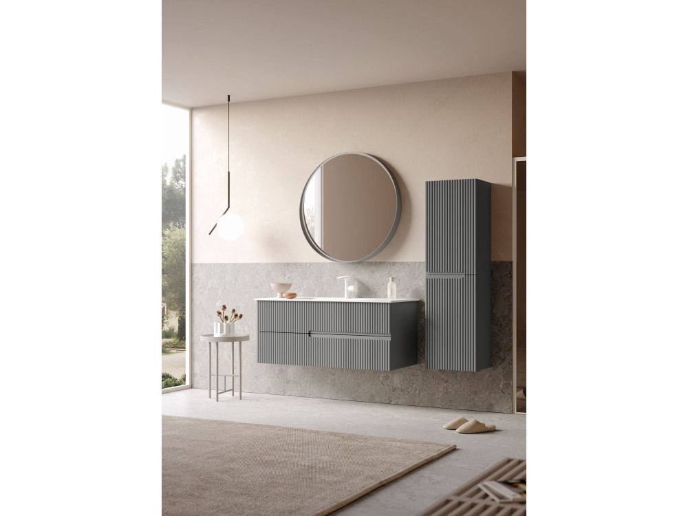 Parametre 2 121 x 51 x 51 cm Parametre 1 Gris Mat