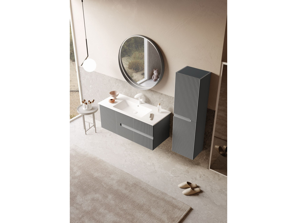 Parametre 2 121 x 51 x 51 cm Parametre 1 Gris Mat