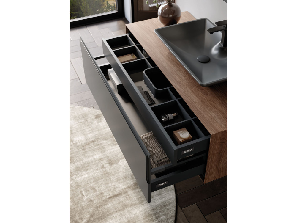 Parametre 1 Noyer, Anthracite Parametre 2 120 x 50 x 40 cm