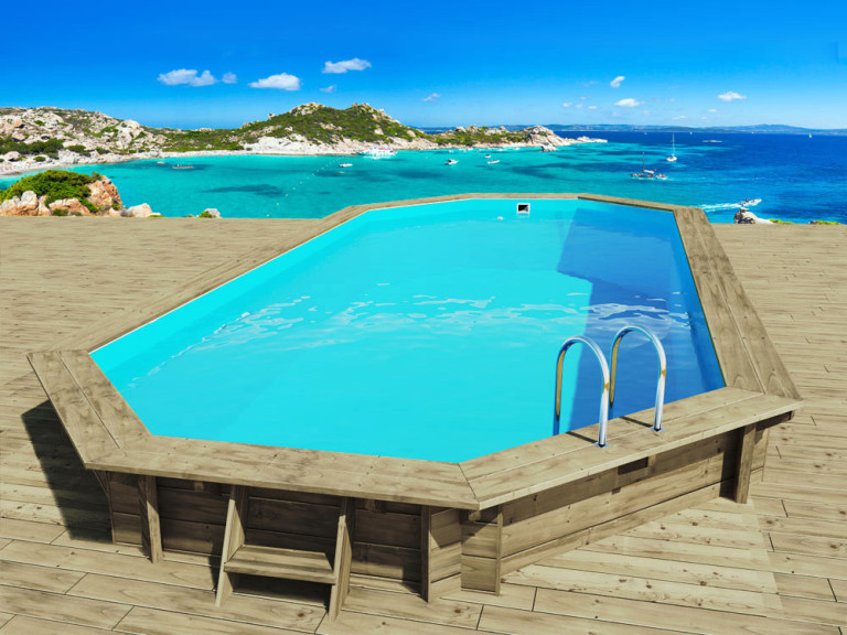 Sevilla 130" wooden pool - 8.57 x 4.57 x 1.31 m