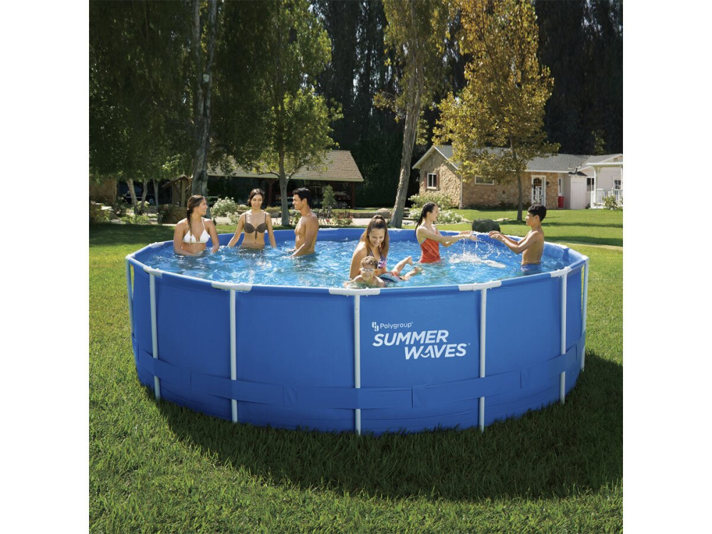 Tubular swimming pool - FETA 3 - Ø 4,57 x 1,22m - Without filtration