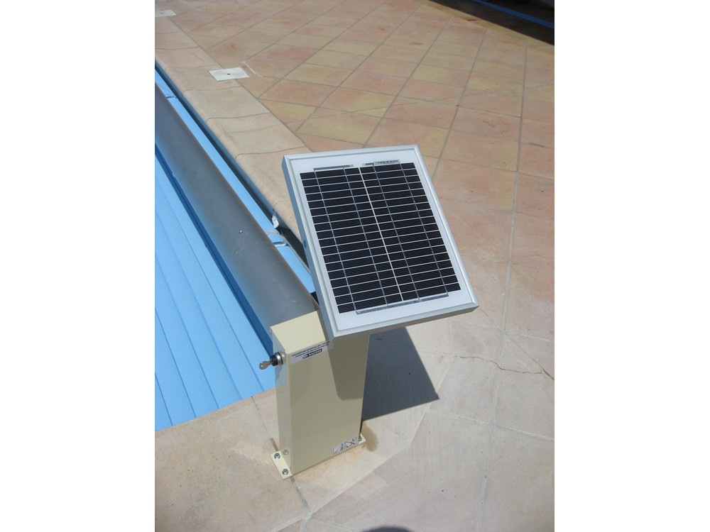 Golden Roll" above-ground solar roller shutter - 8 x 4 m
