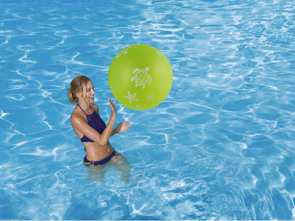 Phosphorescent beach ball - 62 cm