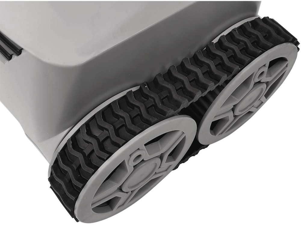 Faster hydraulic suction pool robot