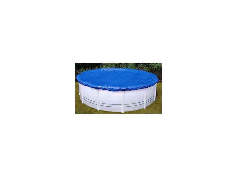 Winter cover for oval pool 7.60 x 4.60 m