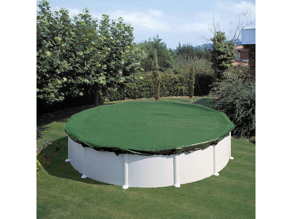 Winter cover for round pools - Ø 3.50 m - Green