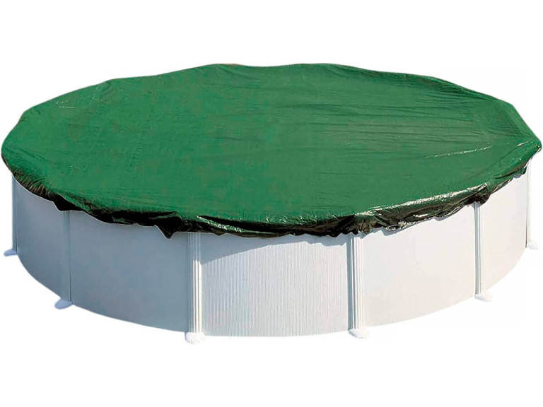 Winter cover for round pools - Ø 4.50 m - Green