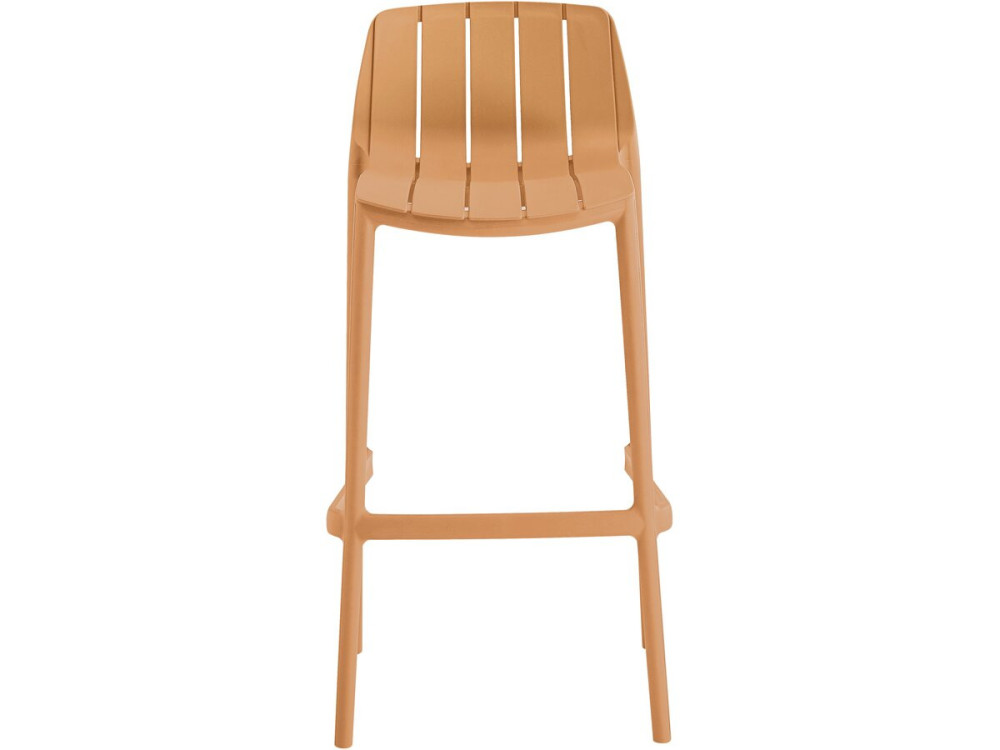 Set of 2 "Vaena" stacking garden high chairs - Orange