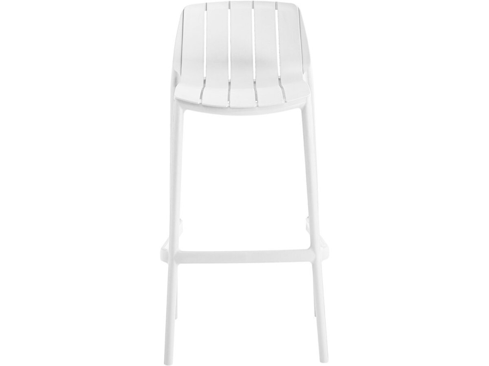 Set of 2 "Vaena" stacking garden high chairs - White