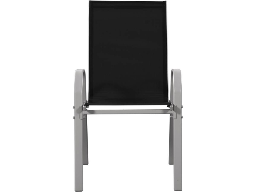 Textelene Garden Armchair "Cordoba" - Phoenix - Black - Set of 4