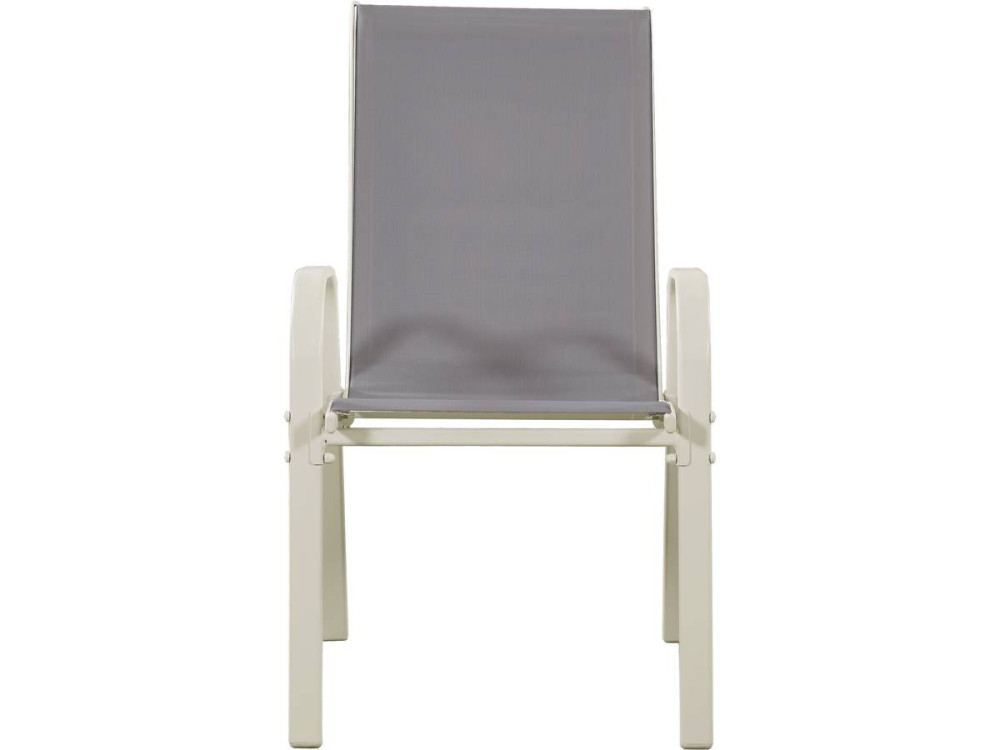 Textelene Garden Armchair "Cordoba" - Phoenix - Light grey - Set of 4