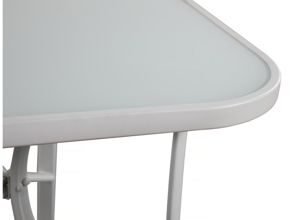 "Cordoba" garden table - Phoenix - 6 sits - White