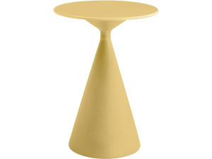 Table bistro de jardin ⌀80 cm "Néora" - Yellow