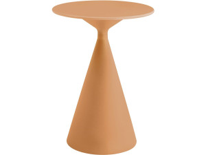 Garden bistro table ⌀80 cm "Néora" - Orange