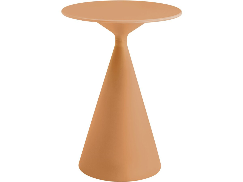 Garden bistro table ⌀80 cm "Néora" - Orange