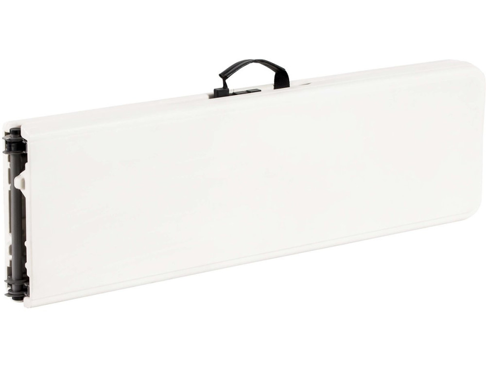 Foldy" metal bench - 183 x 29 x 42 cm - White