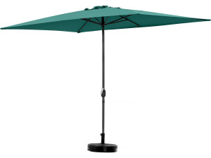 Garden parasol umbrella "Sol 2"" - Rectangular - 2 x 3 m - Green