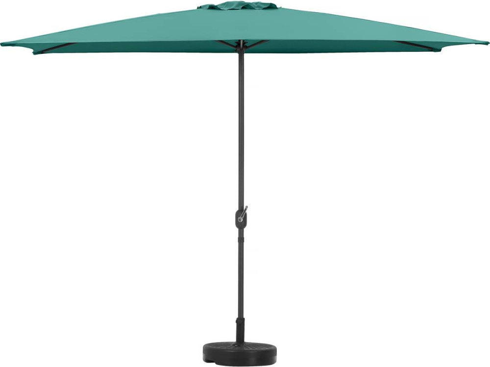 Garden parasol umbrella "Sol 2"" - Rectangular - 2 x 3 m - Green