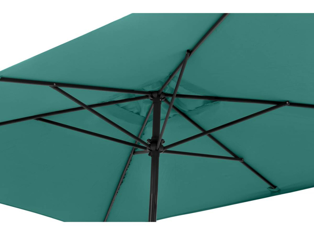 Garden parasol umbrella "Sol 2"" - Rectangular - 2 x 3 m - Green