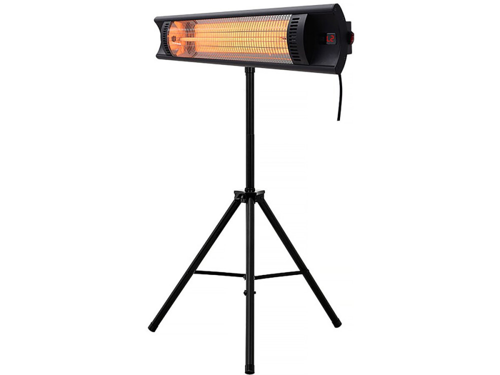 Bola Carbon Fiber Radiant Electric Heater - 2000W - Black