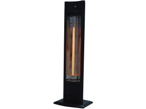 Electric radiant heater "Tornado" - 2000W - Black