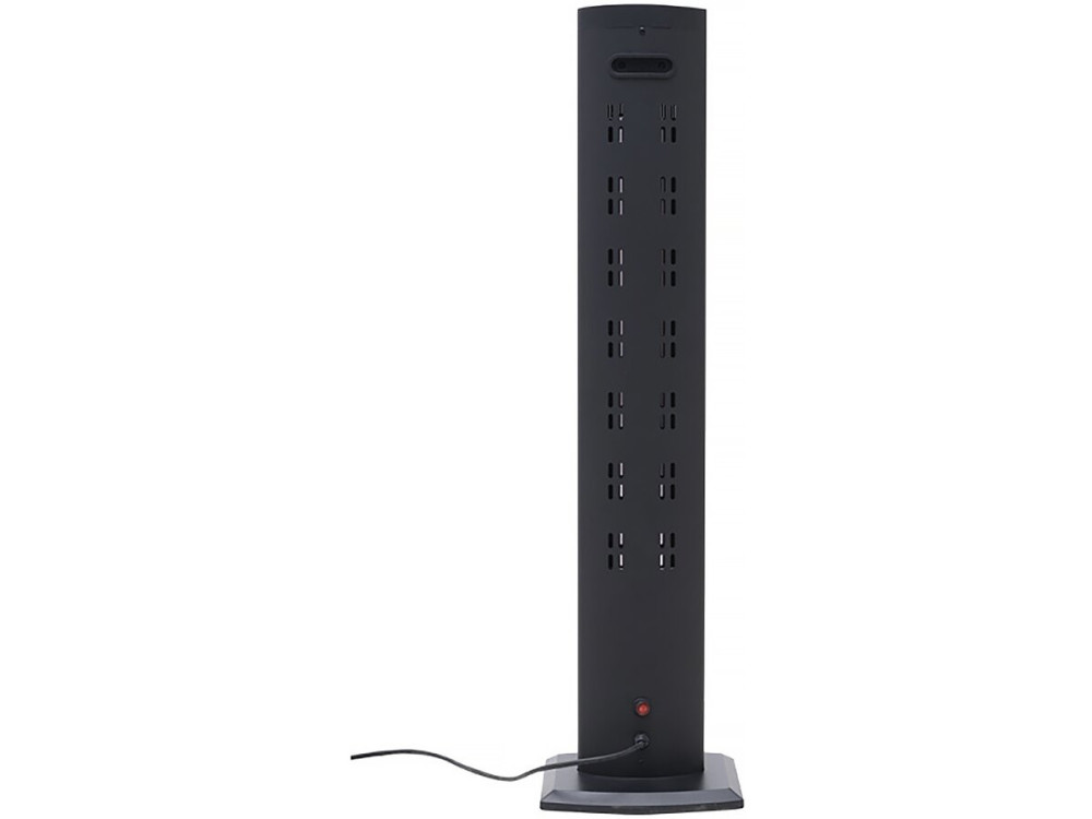 Electric radiant heater "Tornado" - 2000W - Black