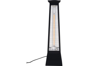 Volcano Carbon Fiber Radiant Electric Heater - 2000W - Black