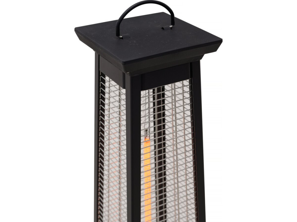 Volcano Carbon Fiber Radiant Electric Heater - 2000W - Black