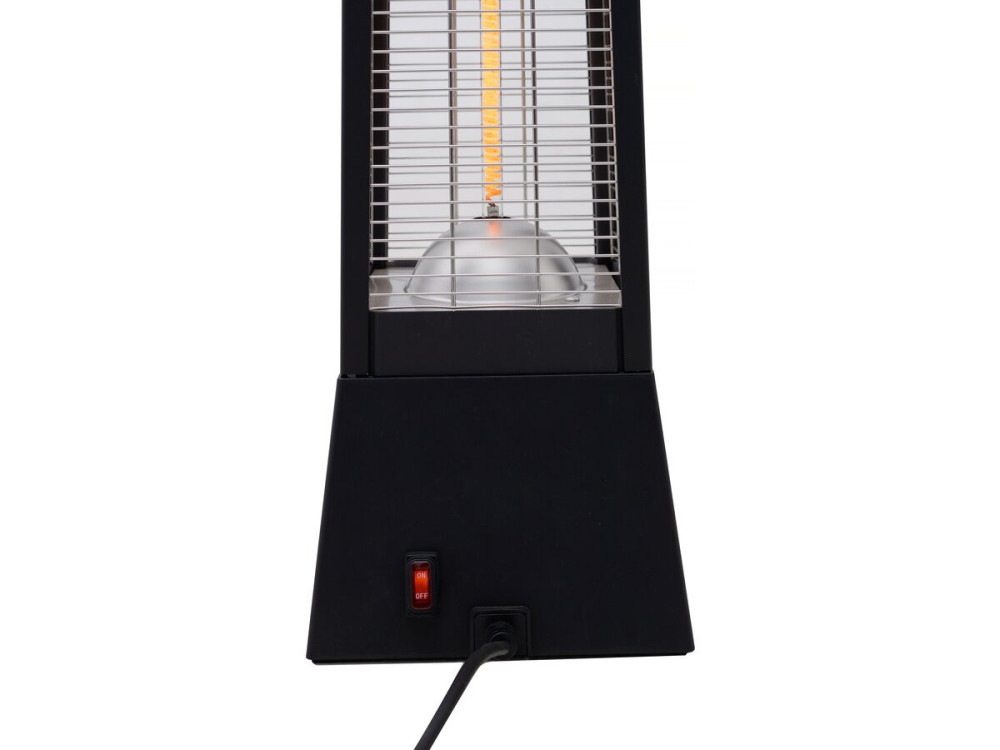 Volcano Carbon Fiber Radiant Electric Heater - 2000W - Black