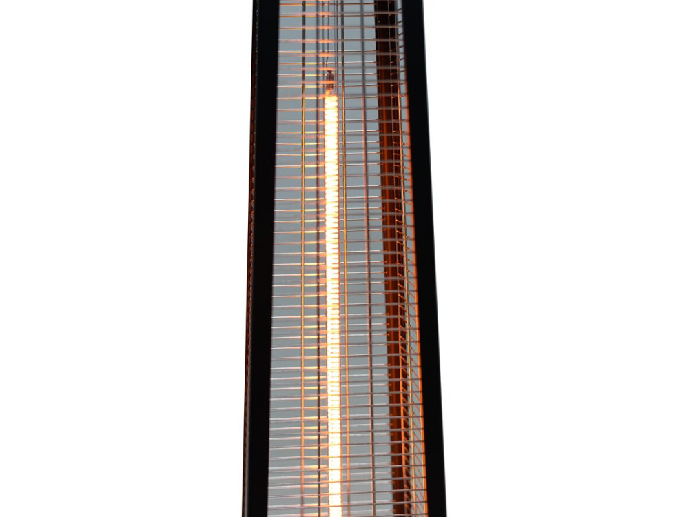 Volcano Carbon Fiber Radiant Electric Heater - 2000W - Black