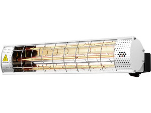 Infrared Patio Heater - 2000W - Silver