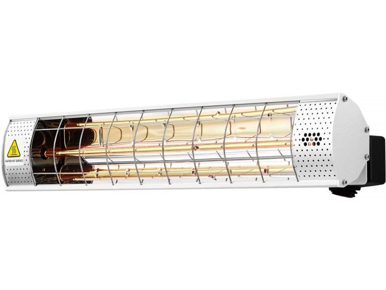 Infrared Patio Heater - 2000W - Silver