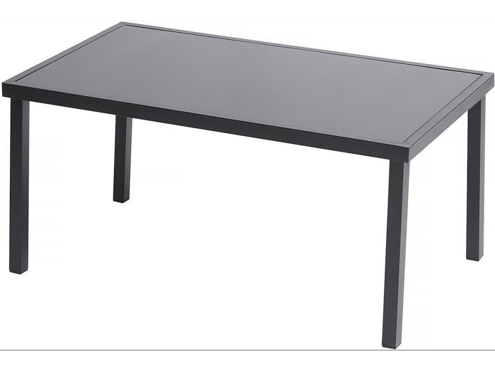 Lino low garden furniture - 4 places - Grey
