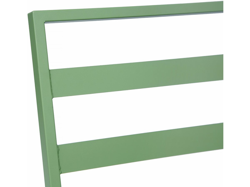 "Queens" metal garden furniture set - 4 seats - Green