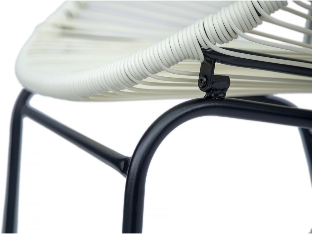 Acapulco "Poli" garden furniture set - 2 seater - White