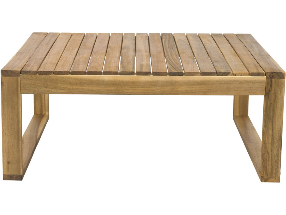 Acacia wood garden furniture with cushions "Bellingham" - 5 seater - Grey