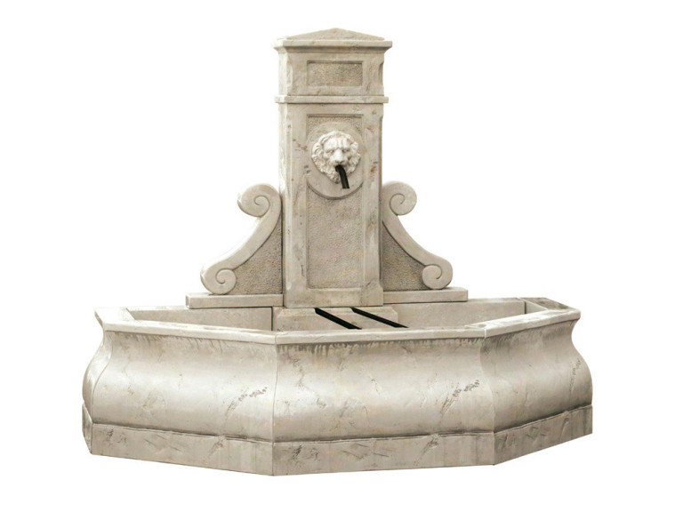 Fontainebleau" fountain - 1.98 x 1.06 x 1.64 m