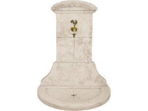 CHANTILLY" fountain - in reconstituted stone - 60 x 42 x 94 cm