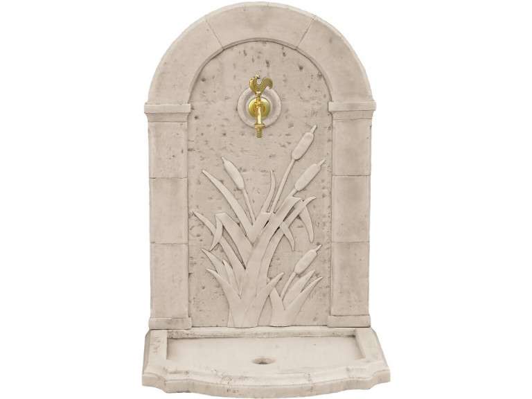 ROSEAU" fountain - reconstituted stone - 62 x 42 x 93 cm