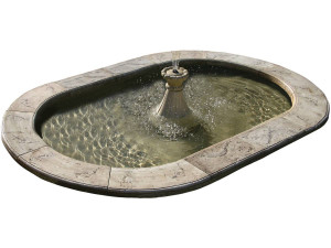 Roman" oval basin - 270 x 170 cm