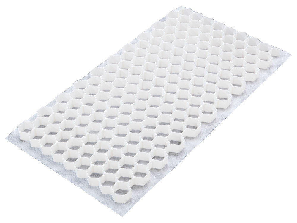 Set of 5 stabilizing panels for gravel