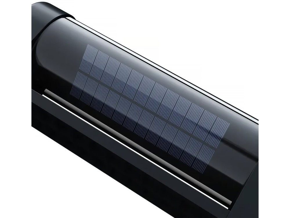 Booster " Loma " 150 to 900 Lumen solar and rechargeable wall lamp - Black