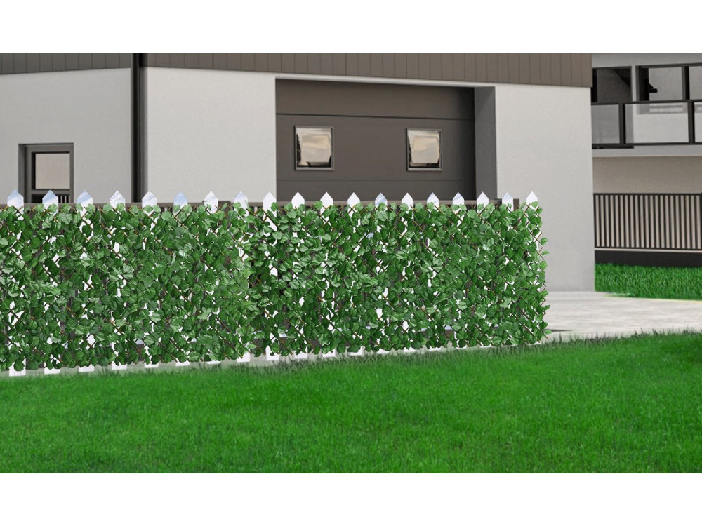 Set of 2 Willow Lattice Fences