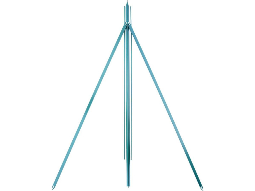 Set of wire fence mesh poles - 1.2m
