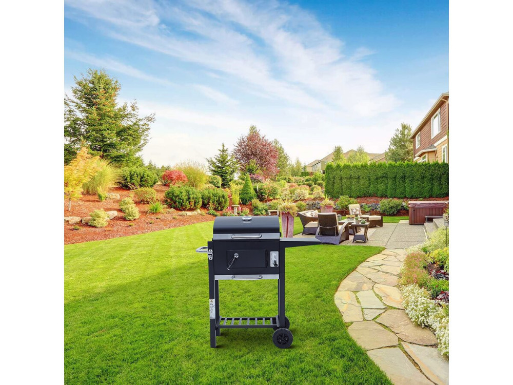 Charcoal barbecue "Vicomte" - 92.5 x 46 x 123 cm