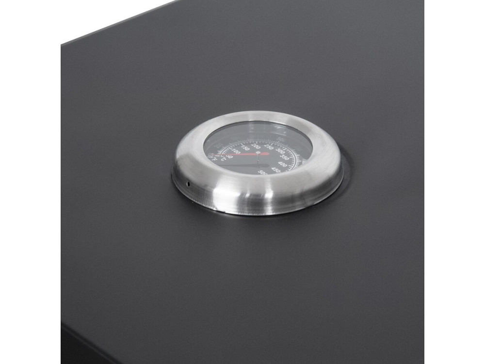 Pizzello" barbecue pizza oven - 40 x 35 x 28 cm - Black