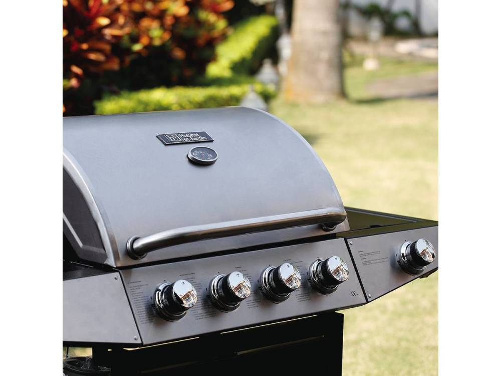 Barbecue gaz "Party 5" - 5 burners 1 on the side - 15.2 kW