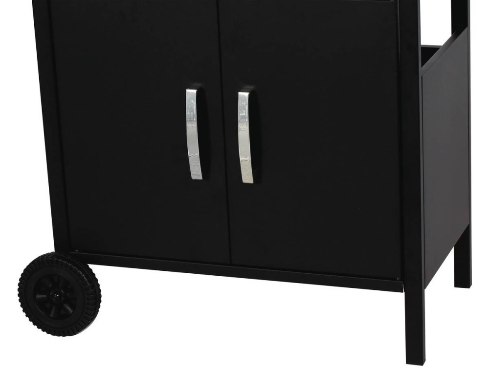 Barbecue gas "Festa 5" - 4 burners including 1 lateral - 12.9 Kw - Black